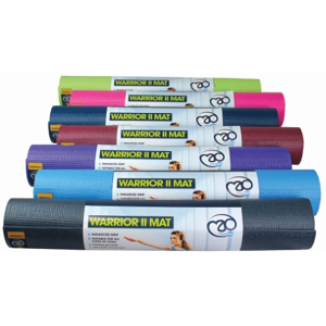Yoga Mad Warrior II Yoga Mat 4mm Size: One Size, Colour: Graphite Yoga Mad Warrior II Yoga Mat 4mm Size: One Size, Colour: Graphite
