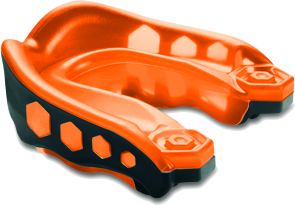 Shock Doctor Gel Max Mouthguard - Juniors Colour: Orange/Black, Size: Youth
