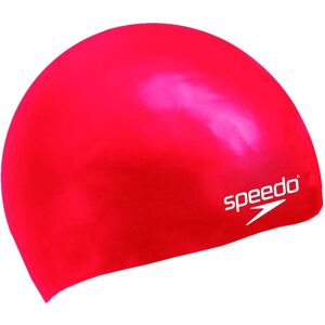 Speedo 8709900004 JUNIOR MOULDED SWIM CAP Size: One Size, Colour: Red