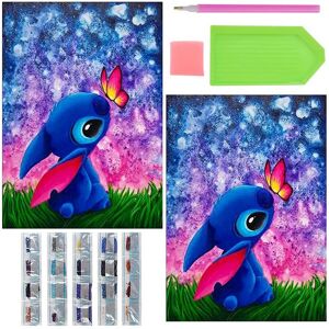 Simmpu 5D DIY Diamond Painting Full Drill Kit Diamond Painting Kits Cartoon Painting for Adults Rhinestone Embroidery Diamond Art - Brand New