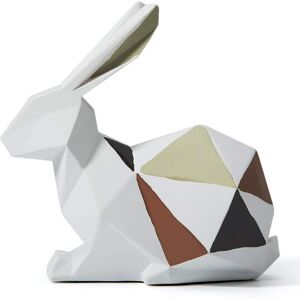 Amoy-Art Rabbit Figurine Sculpture Decor Animal Statue Polyresin Home Arts Gifts 16cm - Brand New