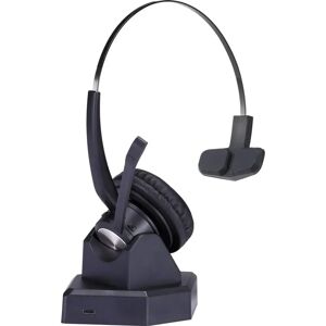 MKJ Wireless Headset with Microphone Compatible with Cell Phones Computers Laptops for Skype Call Softphone Conference etc - Brand New
