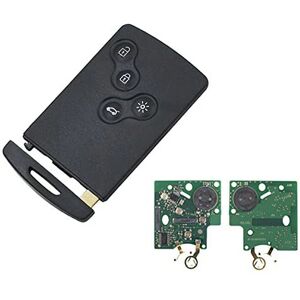 Heart Horse 433MHz PCF7952 Chip 4 Buttons Smart Remote Key Card Compatible with Re-nault Koleos Samsung QM5 2008-2011 - Brand New