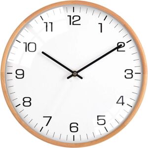 Driini Analog Dome Glass Wall Clock (12