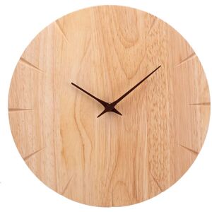VIVILINEN 12inch Wood Wall Clock Slient Vintage Clock Non-ticking Retro Wall Clock for Kithchen Living Room Office School - Brand New