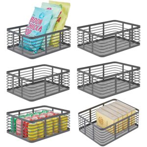 Bodysocks mDesign Wire Storage Basket - Wire Basket for Storing Diverse Items 6 Bodysocks mDesign Wire Storage Basket - Wire Basket for Storing Diverse Items 6