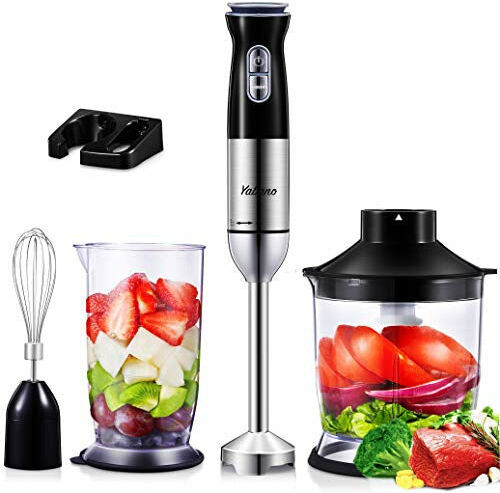 Yabano Hand Blender in Stick Blender, Speed Immersion 800W, 5 1 12