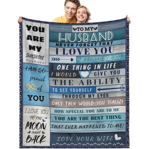 Awaytail to My Mom Blanket from Son Daughter, Birthday Gifts for Mom Soft Throw Blankets Gifts for Mothers Day Thanksgiving 130x150CM - Brand New