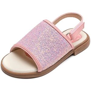 WUIWUIYU Girl's Blingbling Shinning Princess Collection Cosplay Sandals Size 12.5 Pink - Brand New