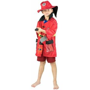 Bodysocks Kids Firefighter Costume - 5-7 Years / Brand New