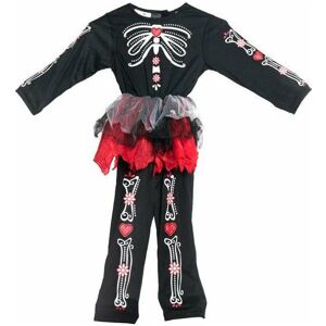 Bodysocks Kids Day Of The Dead Costume - 1-2 Years / Brand New