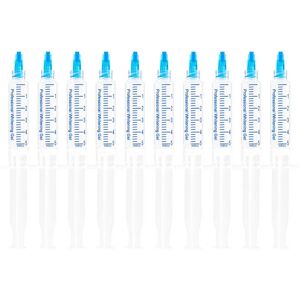 EZGO Teeth Whitening Gel Refills, 10 Mins Teeth Whitener Gels for Sensitive Teeth, Peroxide Free Whitening Gel Pens Visible Tooth Whitening Effect, 10*5ML - Brand New