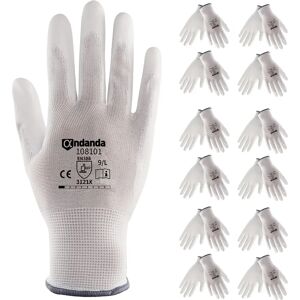 ANDANDA Safety Work Gloves 108101-L-24 - Brand New