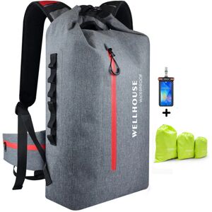 通用 Waterproof Dry Backpack,drybag Waterproof Bag with Waterproof Zipper, 25l Floating Marine Dry Bags with UP 7.2