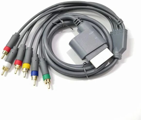 HonHe HD TV Component Composite Cord AV Audio Video Cable for XBOX360 Console - Brand New