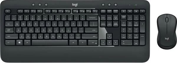 Logitech MK540 Advanced Wireless Keyboard and Mouse Combo for Windows, QWERTY US International Layout - Black - Brand New