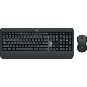 Logitech MK540 Advanced Wireless Keyboard and Mouse Combo for Windows, QWERTY US International Layout - Black - Brand New