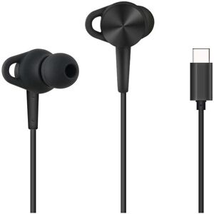 SUMWE USB C Headphone Hi-Fi Digital Stereo Metal Earphone in-Ear Type C Earbud w/Mic for Google Pixel 5/4/3, Samsung Galaxy S21/20/Note 10, Huawei Mate 40/P20/30, iPad Pro, OnePlus - BK - Brand New