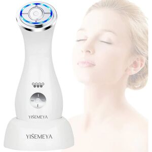 YISEMEYA Mini HIFU Face Lifting Machine EMS RF LED Photon Skin Tightening Machine Ultrasonic Facial Massager Machine Professional Wrinkle Remove Skin Rejuvenation Anti Aging Device - Brand New