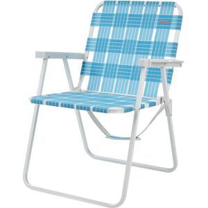 #WEJOY Beach Chair Folding Lightweight Portable Garden Chairs Strong Stabile High Back Beach/Camping Deck Chair… - Brand New