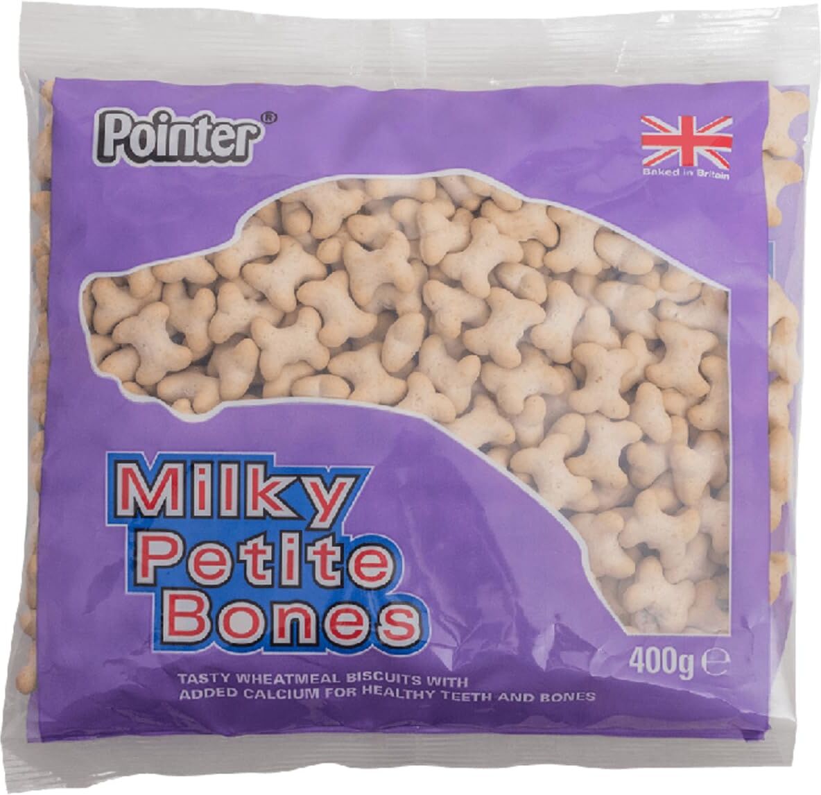 Bodysocks Fold Hill Foods Pointer Milky Bones Dog Treat 3 (3 x 400g) 1.2kg