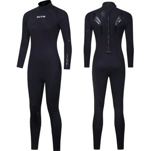 Oursunshine 3mm Neoprene Wetsuit for Men and Women: Adult Full Length Thermal Stretch Wet Suit with Back Zip, Long Sleeve Full Body Swimsuit for Winter Swimming, Snorkeling, Scuba Diving, Paddle board and Kayak - Brand New