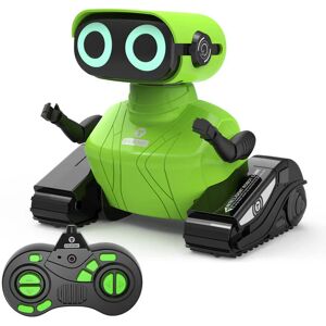 GILOBABY RC Robot Toys, Remote Control Robot Toys, Walking & Dancing Kids Robot Toys for Children Age 6 Year Old & Up Boy Girl , Gifts Toys with LED Eyes (Green) - Brand New