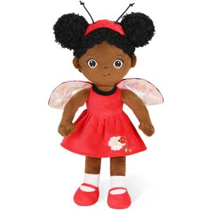 JUSTQUNSEEN Black Baby Doll, 50cm African American Baby Doll, Rag Doll for Girls Soft Baby Doll Gifts, Dolls for 1 2 3 Year Old Girls, Brown Doll Fairy Dolls Baby Dolls for 1 2 3 Year Old Girls - Brand New