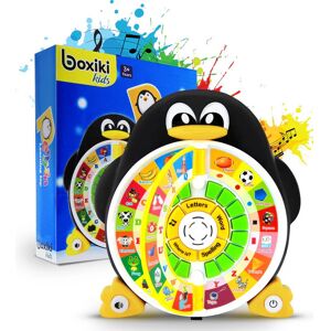 Boxiki kids Penguin ABC Learning Educational Toy with Electronic Learning Game Learning ABCs, Words, Spelling, Shapes, “Where Is?” Game, Kids' Favorite Songs - Brand New