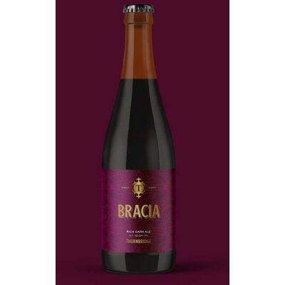 Thornbridge Bracia, 10% ABV Rich Dark Ale Beer - Bottle Thornbridge Bracia, 10% ABV Rich Dark Ale Beer - Bottle