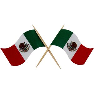 Mexgrocer Mini Mexican flags 50 pack