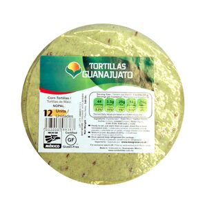 Guanajuato 15cm Cactus /Green Corn Tortillas 250g