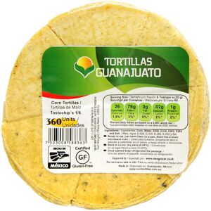 Guanajuato Pre Cut Yellow Corn Tortilla for Frying 1kg