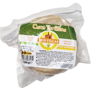 Guanajuato 10cm White Corn Tortilla Mexicana 250g 40 x 20 Case