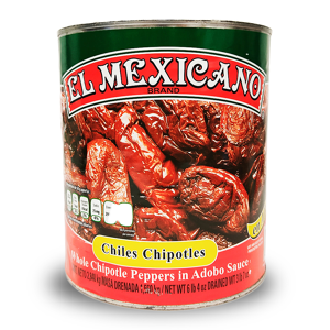 El Mexicano Chipotle in Adobo 6 x 2.8kg