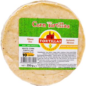 Guanajuato 15cm Corn Tortilla Mexicana 250g