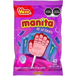 Dulces Vero Manita de la fortuna lolipop