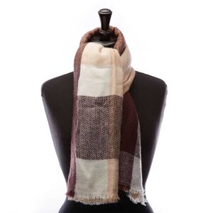 Moda In Pelle Calmascarf Burgundy Fabric