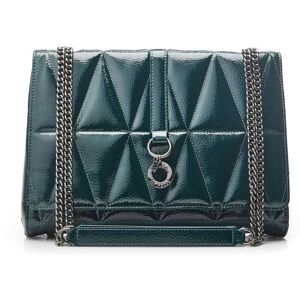 Moda In Pelle Charleigh Bag Teal Patent