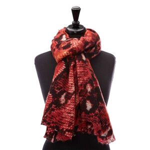 Moda In Pelle Cobrascarf Red Fabric