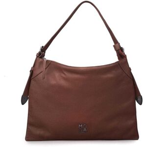 Moda In Pelle Jasmine Bag Dark Tan Leather