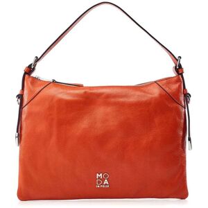 Moda In Pelle Jasmine Bag Orange Leather