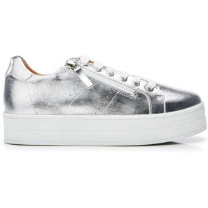 Moda In Pelle B.Glazie Silver Leather 37 Size: EU 37 / UK 4