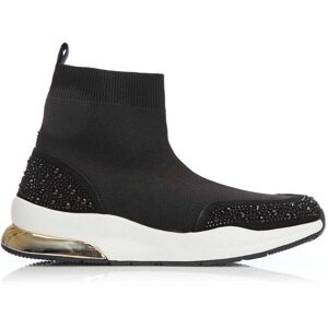 Moda In Pelle Bronsie Black Textile 38 Size: EU 38 / UK 5