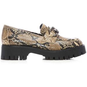 M By Moda Farida Cream Snake Print 36 Size: EU 36 / UK 3