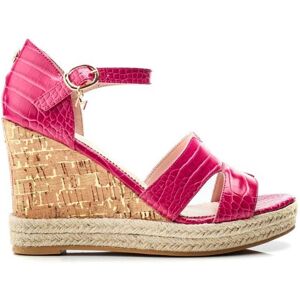 Moda In Pelle Rikolia Raspberry Patent Mocc Croc 38 Size: EU 38 / UK 5