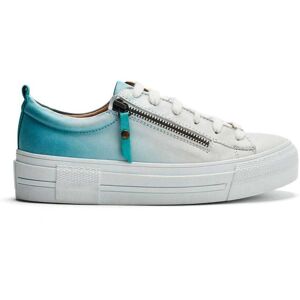 Moda In Pelle Filician White Turquoise Leather 36 Size: UK 3 / EU 36 Moda In Pelle Filician White Turquoise Leather 36 Size: UK 3 / EU 36