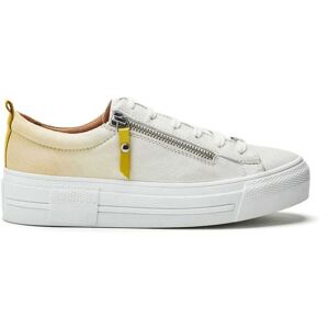 Moda In Pelle Filician White-Yellow Leather 36 Size: UK 3 / EU 36 Moda In Pelle Filician White-Yellow Leather 36 Size: UK 3 / EU 36