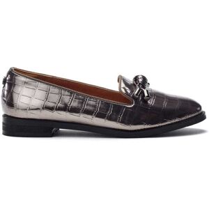Moda In Pelle Fillipa Pewter Patent Mocc Croc 39 Size: UK 6 / EU 39 Moda In Pelle Fillipa Pewter Patent Mocc Croc 39 Size: UK 6 / EU 39