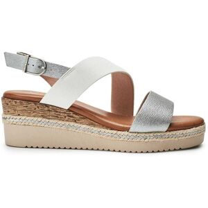 Moda In Pelle Joani White - Silver Porvair 40 Size: UK 7 / EU 40 Moda In Pelle Joani White - Silver Porvair 40 Size: UK 7 / EU 40